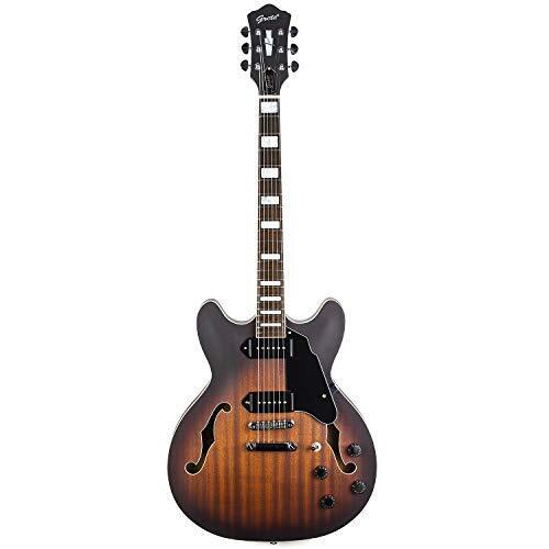 GROTE Electric Guitar Semi-Hollow Body Guitar matte finished P90