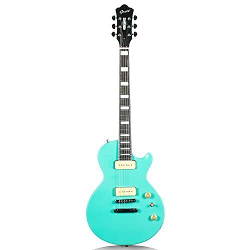 Grote LPS-023 Matte Finished Electric Guitar with P-90 Pickups- LP Style