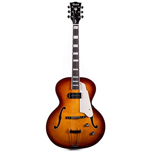 Redid RZT-22 Electric Guitar Classic Thinline Semi-Hollow-body Archtop P-90 single-coil pickup