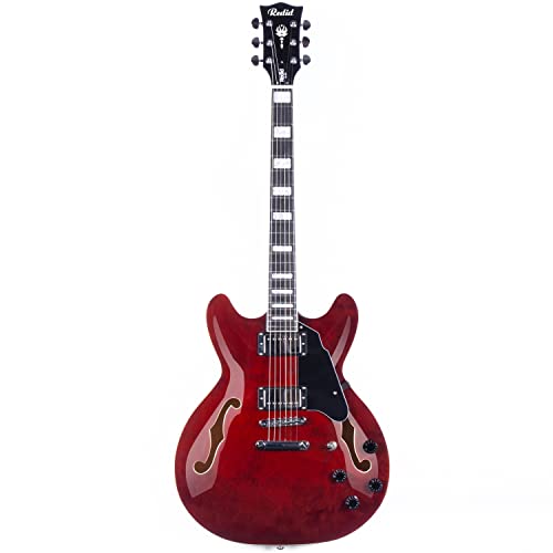 Redid RD-100 Semi-Hollow Body Jazz Electric Guitar