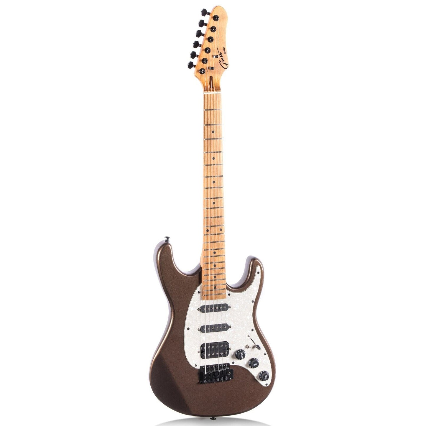 Grote Solid Electric Guitar GSTM-3 Metallic Finish Basswood Body Maple Neck