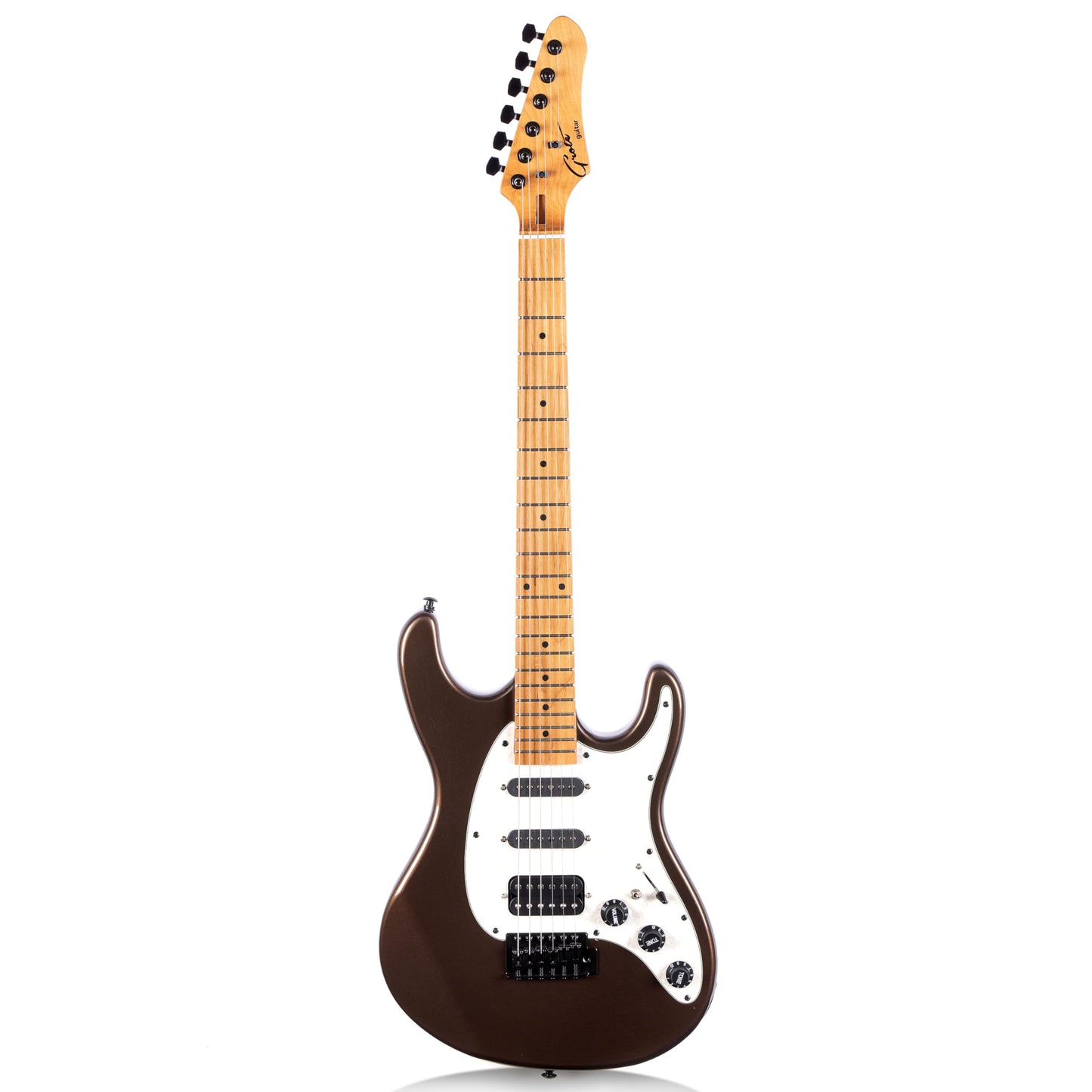 Grote Solid Electric Guitar GSTM-3 Metallic Finish Basswood Body Maple Neck Maple Fretboard