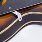 GROTE Jazz Electric Guitar Hollow Body Chrome Hardware (Vintage Sunburst)