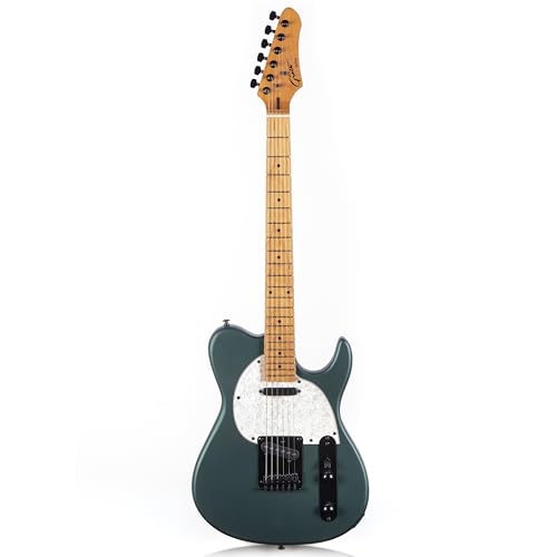 Grote Solid Electric Guitar GTLM-4 Metallic Finish Basswood Body Maple Neck Maple Fretboard