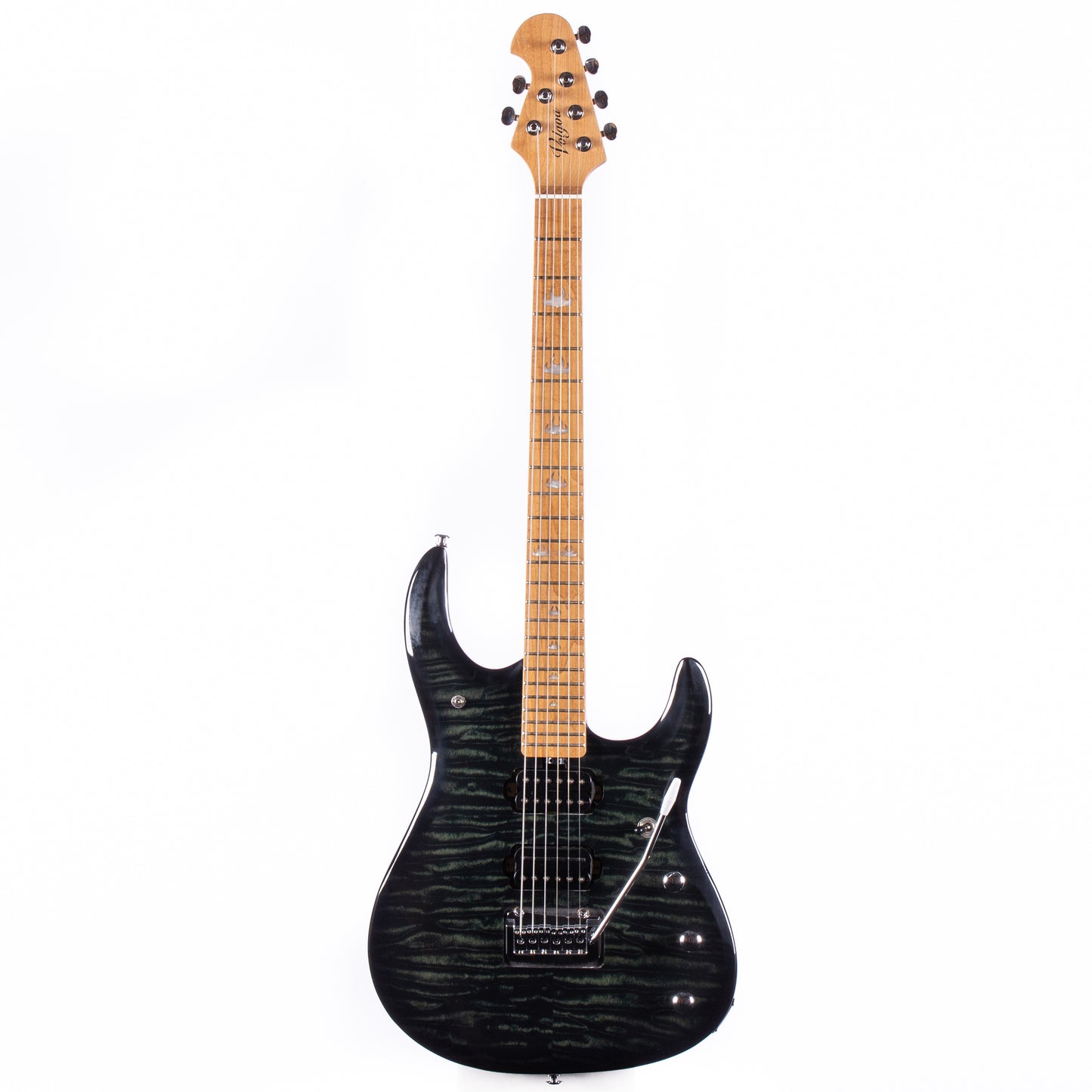 Volgoa GTM-01 6trings Electric Guitar Roasted Maple Neck Mahogany Body (Black)