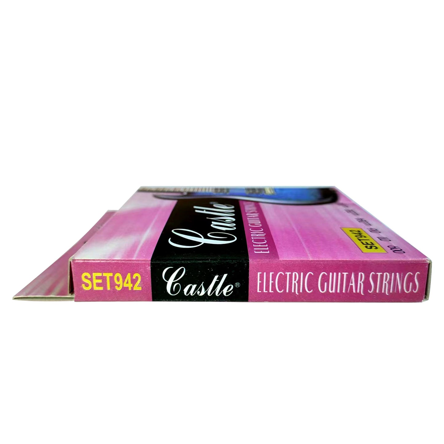 REDID Castle Accessories Nickel Steel Electric Guitar Strings 6-Pack,