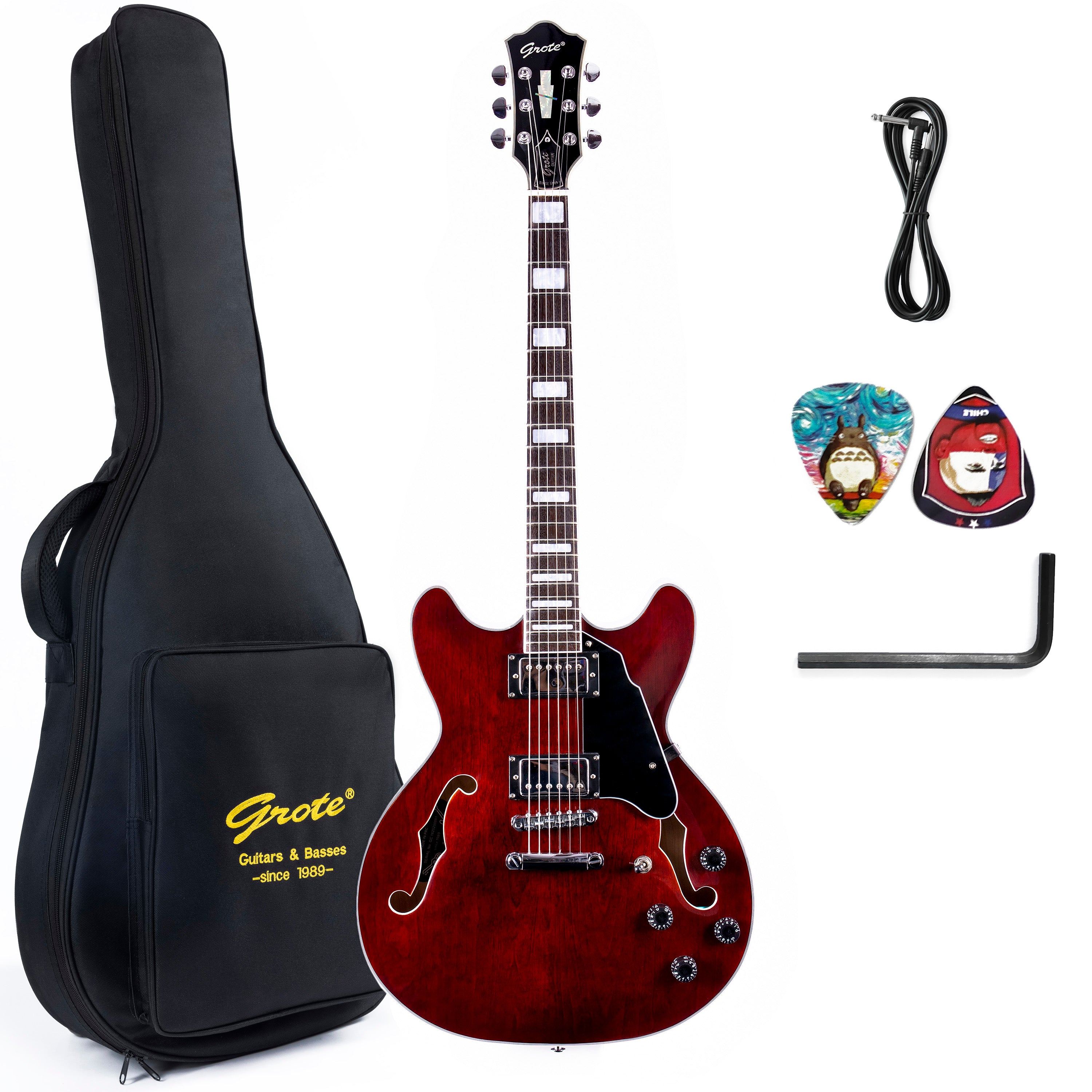 Grote semi hollow on sale guitar review