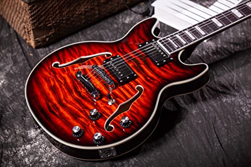 Grote GT339 Semi-Hollow Body Electric Guitar (VS)